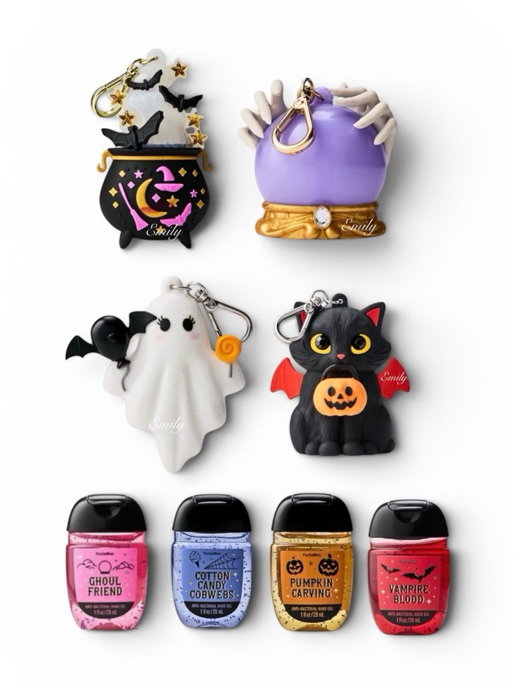 NEW 8-Pc Bath & Body Works Halloween PocketBac Holder Collection Set 2026